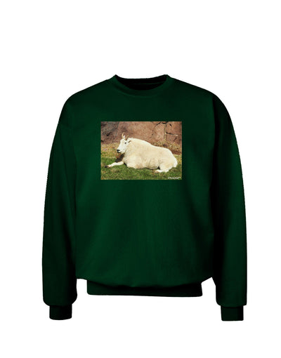 Relaxing Ram Adult Dark Sweatshirt-Sweatshirts-TooLoud-Deep-Forest-Green-Small-Davson Sales