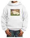 Relaxing Ram Youth Hoodie Pullover Sweatshirt-Youth Hoodie-TooLoud-White-XS-Davson Sales