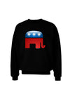 Republican Bubble Symbol Adult Dark Sweatshirt-Sweatshirts-TooLoud-Black-Small-Davson Sales