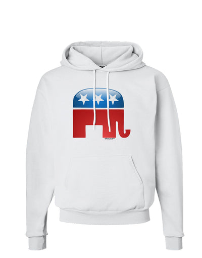 Republican Bubble Symbol Hoodie Sweatshirt-Hoodie-TooLoud-White-Small-Davson Sales