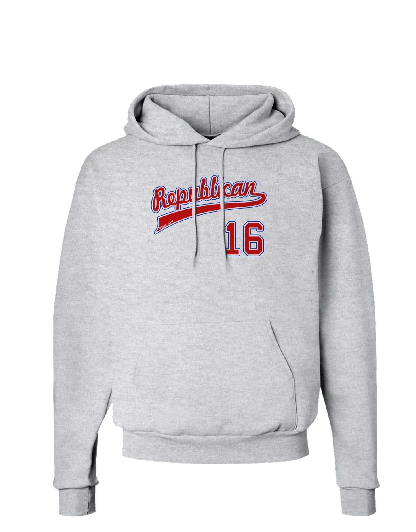 Republican Jersey 16 Hoodie Sweatshirt-Hoodie-TooLoud-AshGray-Small-Davson Sales