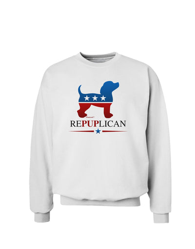 RePUPlican Sweatshirt-Sweatshirts-TooLoud-White-Small-Davson Sales