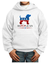 RePUPlican Youth Hoodie Pullover Sweatshirt-Youth Hoodie-TooLoud-White-XS-Davson Sales