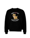 Rescue A Puppy Adult Dark Sweatshirt-Sweatshirts-TooLoud-Black-Small-Davson Sales