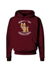 Rescue A Puppy Dark Hoodie Sweatshirt-Hoodie-TooLoud-Maroon-Small-Davson Sales