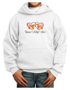 Rescue Adopt Love Youth Hoodie Pullover Sweatshirt-Youth Hoodie-TooLoud-White-XS-Davson Sales