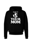 Respect Your Mom - Mother Earth Design Dark Hoodie Sweatshirt-Hoodie-TooLoud-Black-Small-Davson Sales