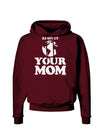 Respect Your Mom - Mother Earth Design Dark Hoodie Sweatshirt-Hoodie-TooLoud-Maroon-Small-Davson Sales
