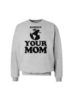 Respect Your Mom - Mother Earth Design Sweatshirt-Sweatshirts-TooLoud-AshGray-Small-Davson Sales