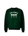 Retired Air Force Adult Dark Sweatshirt-Sweatshirts-TooLoud-Deep-Forest-Green-Small-Davson Sales