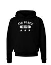 Retired Air Force Dark Hoodie Sweatshirt-Hoodie-TooLoud-Black-Small-Davson Sales