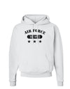 Retired Air Force Hoodie Sweatshirt-Hoodie-TooLoud-White-Small-Davson Sales