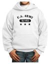 Retired Army Youth Hoodie Pullover Sweatshirt-Youth Hoodie-TooLoud-White-XS-Davson Sales