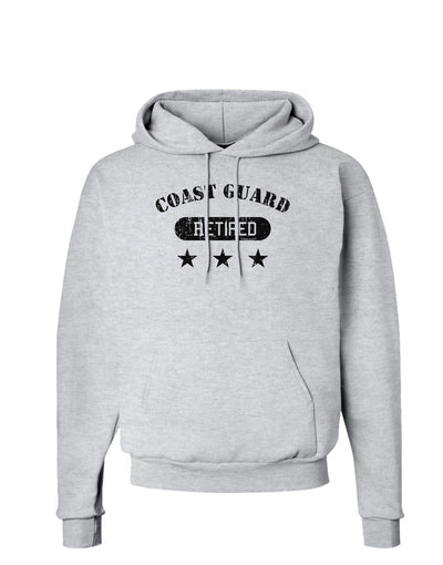 Retired Coast Guard Hoodie Sweatshirt-Hoodie-TooLoud-AshGray-Small-Davson Sales