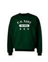 Retired Navy Adult Dark Sweatshirt-Sweatshirts-TooLoud-Deep-Forest-Green-Small-Davson Sales