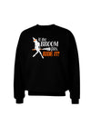 Ride It Orange Adult Dark Sweatshirt-Sweatshirts-TooLoud-Black-Small-Davson Sales