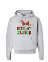 Ride My Sleigh Color Hoodie Sweatshirt-Hoodie-TooLoud-AshGray-Small-Davson Sales