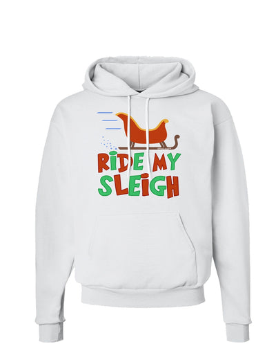 Ride My Sleigh Color Hoodie Sweatshirt-Hoodie-TooLoud-White-Small-Davson Sales