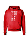 Rock Band Pictograph Dark Hoodie Sweatshirt-Hoodie-TooLoud-Red-Small-Davson Sales