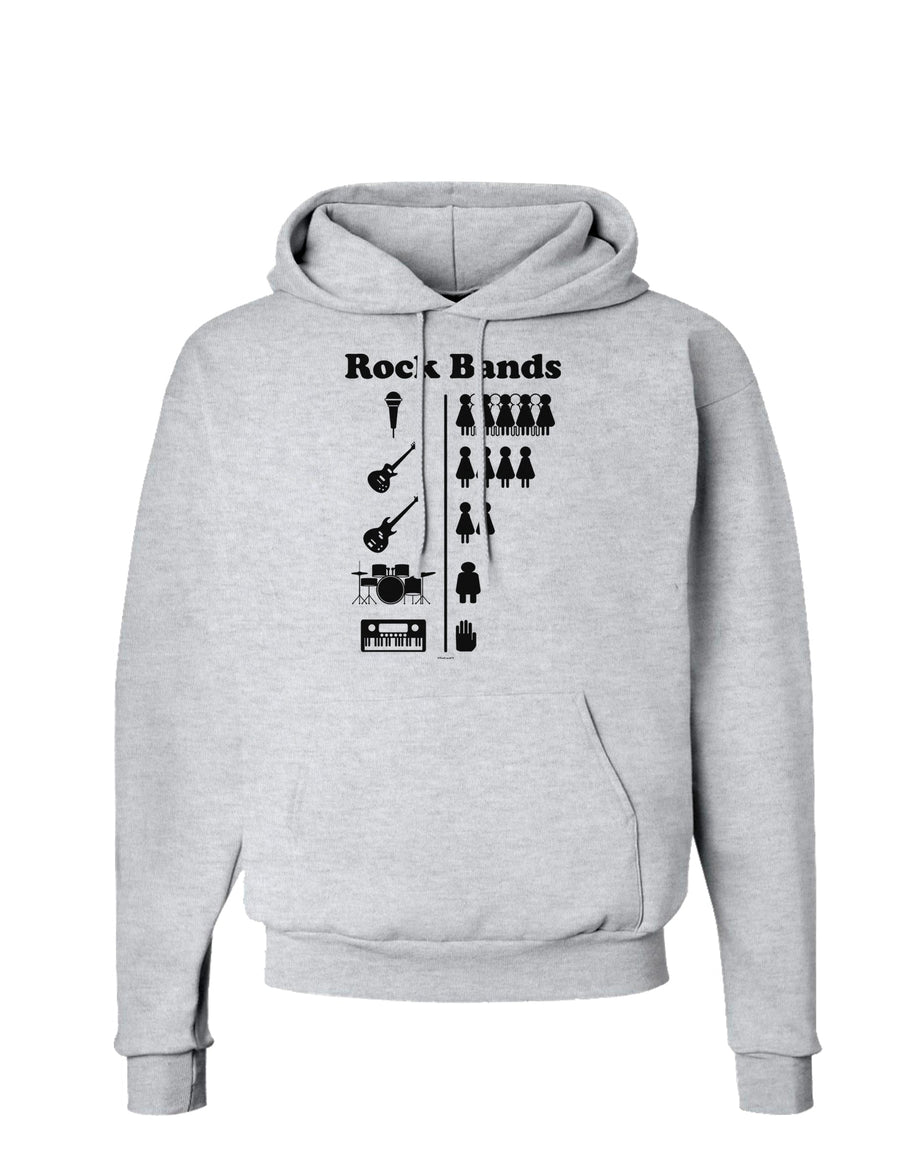 Rock Band Pictograph Hoodie Sweatshirt-Hoodie-TooLoud-White-Small-Davson Sales