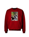 Rockies River with Text Adult Dark Sweatshirt-Sweatshirts-TooLoud-Deep-Red-Small-Davson Sales