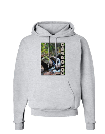 Rockies River with Text Hoodie Sweatshirt-Hoodie-TooLoud-AshGray-Small-Davson Sales