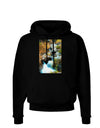 Rockies Waterfall Dark Hoodie Sweatshirt-Hoodie-TooLoud-Black-Small-Davson Sales