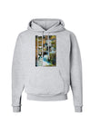 Rockies Waterfall with Text Hoodie Sweatshirt-Hoodie-TooLoud-AshGray-Small-Davson Sales