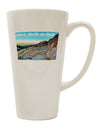 Rocky Mountain Majesty - 16 Ounce Conical Latte Coffee Mug TooLoud-Conical Latte Mug-TooLoud-White-Davson Sales