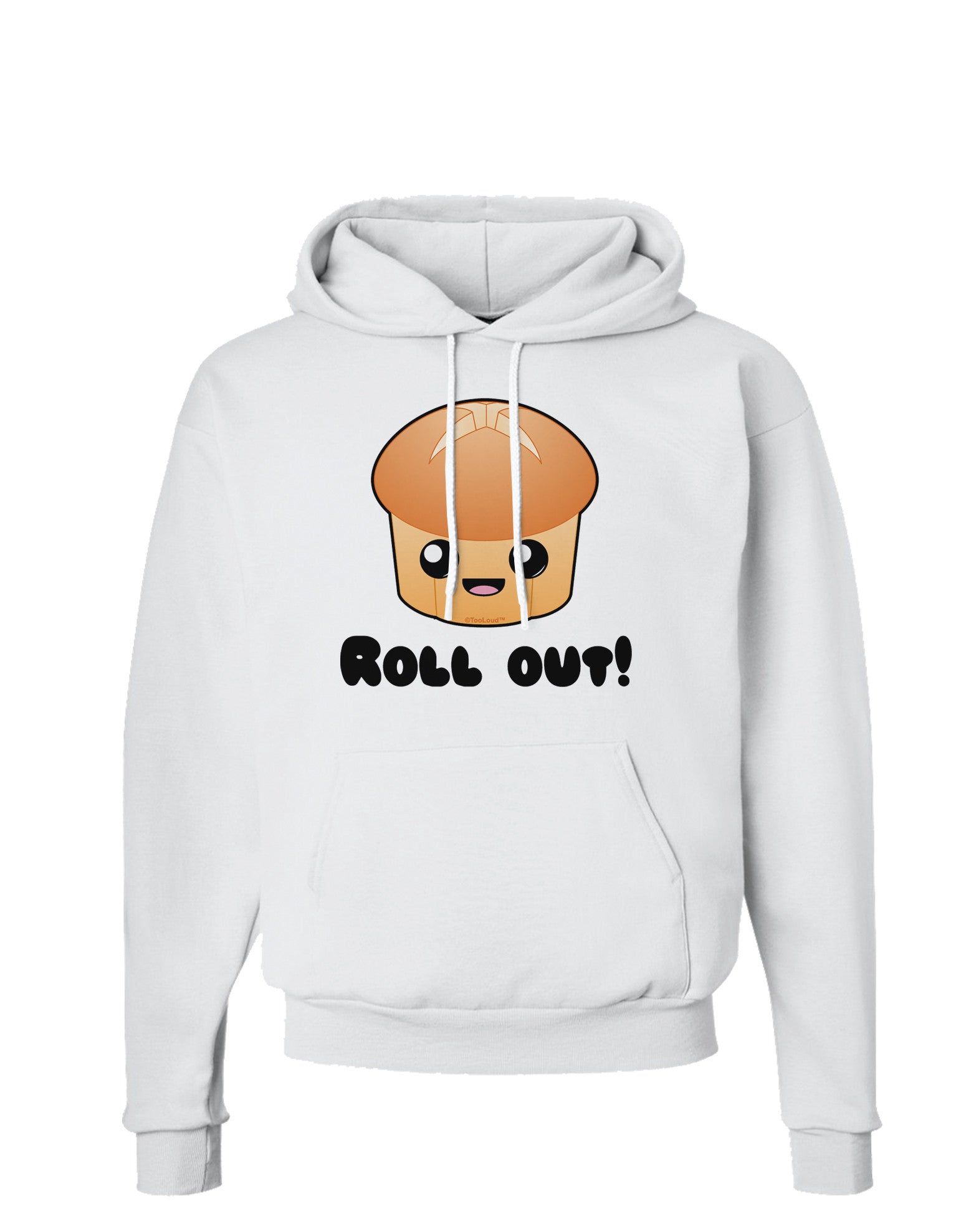 Roll Out Cute Roll Hoodie Sweatshirt-Hoodie-TooLoud-White-Small-Davson Sales