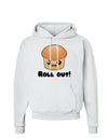 Roll Out Cute Roll Hoodie Sweatshirt-Hoodie-TooLoud-White-Small-Davson Sales