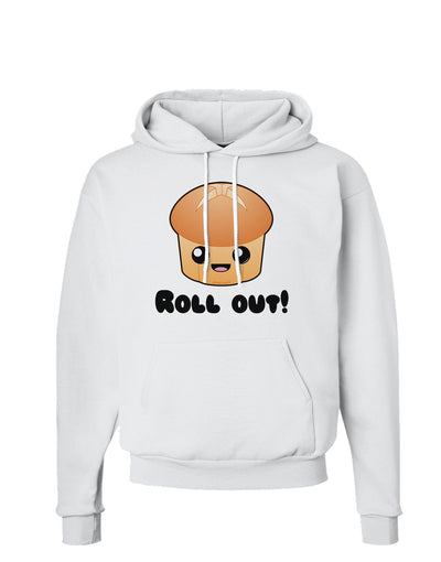 Roll Out Cute Roll Hoodie Sweatshirt-Hoodie-TooLoud-White-Small-Davson Sales