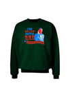 Rollin' With Ben Adult Dark Sweatshirt-Sweatshirts-TooLoud-Deep-Forest-Green-Small-Davson Sales