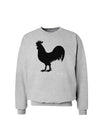 Rooster Silhouette Design Sweatshirt-Sweatshirts-TooLoud-AshGray-Small-Davson Sales