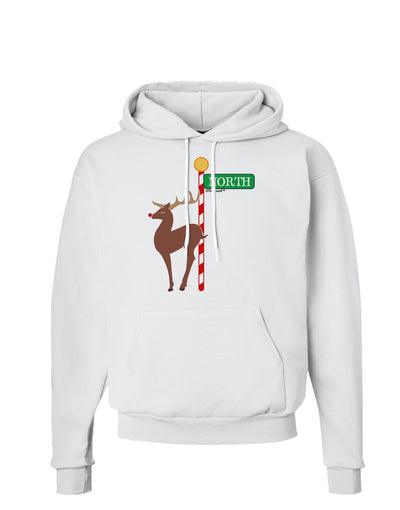 Rudolf Ratchet Reindeer Color Hoodie Sweatshirt-Hoodie-TooLoud-White-Small-Davson Sales