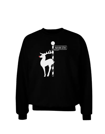 Rudolf the Ratchet Reindeer Adult Dark Sweatshirt-Sweatshirts-TooLoud-Black-Small-Davson Sales