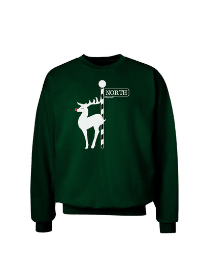 Rudolf the Ratchet Reindeer Adult Dark Sweatshirt-Sweatshirts-TooLoud-Deep-Forest-Green-Small-Davson Sales