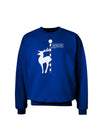 Rudolf the Ratchet Reindeer Adult Dark Sweatshirt-Sweatshirts-TooLoud-Deep-Royal-Blue-Small-Davson Sales