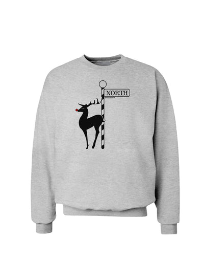 Rudolf the Ratchet Reindeer Sweatshirt-Sweatshirts-TooLoud-AshGray-Small-Davson Sales