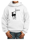 Rudolf the Ratchet Reindeer Youth Hoodie Pullover Sweatshirt-Youth Hoodie-TooLoud-White-XS-Davson Sales