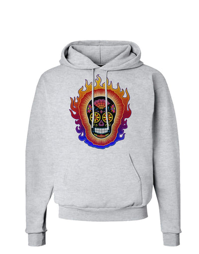 Sacred Calavera Day of the Dead Sugar Skull Hoodie Sweatshirt-Hoodie-TooLoud-AshGray-Small-Davson Sales