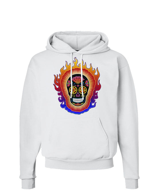 Sacred Calavera Day of the Dead Sugar Skull Hoodie Sweatshirt-Hoodie-TooLoud-White-Small-Davson Sales