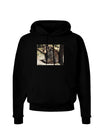 Sad Black Bear Dark Hoodie Sweatshirt-Hoodie-TooLoud-Black-Small-Davson Sales