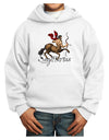 Sagittarius Color Illustration Youth Hoodie Pullover Sweatshirt-Youth Hoodie-TooLoud-White-XS-Davson Sales