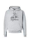 Sagittarius Illustration Hoodie Sweatshirt-Hoodie-TooLoud-AshGray-Small-Davson Sales