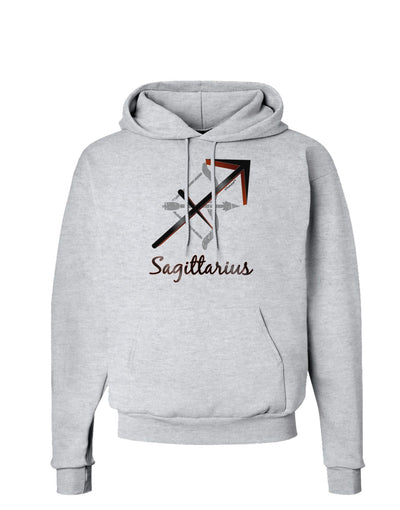Sagittarius Symbol Hoodie Sweatshirt-Hoodie-TooLoud-AshGray-Small-Davson Sales