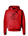 Sagittarius Symbol Hoodie Sweatshirt-Hoodie-TooLoud-Red-Small-Davson Sales