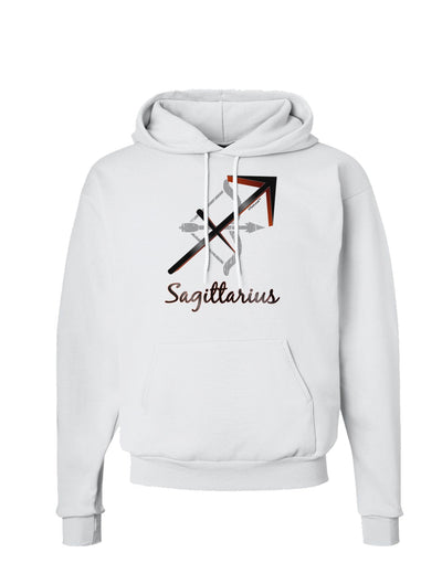 Sagittarius Symbol Hoodie Sweatshirt-Hoodie-TooLoud-White-Small-Davson Sales