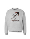 Sagittarius Symbol Sweatshirt-Sweatshirts-TooLoud-AshGray-Small-Davson Sales