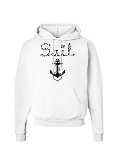 Sail Nautical Sailor Boating Hoodie Sweatshirt-Hoodie-TooLoud-White-Small-Davson Sales